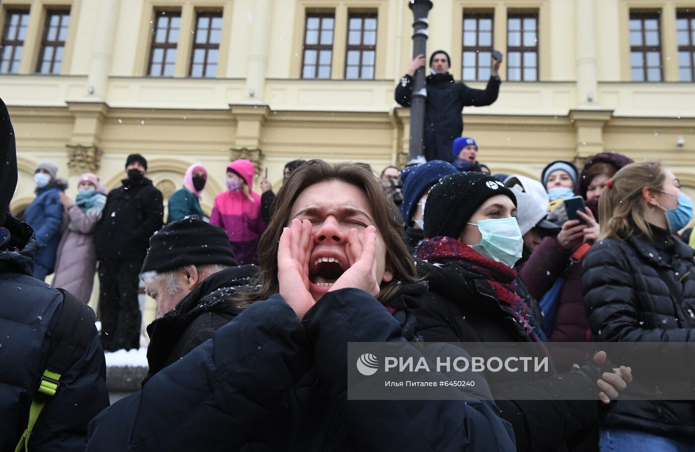 Несанкционированные акции протеста сторонников А. Навального