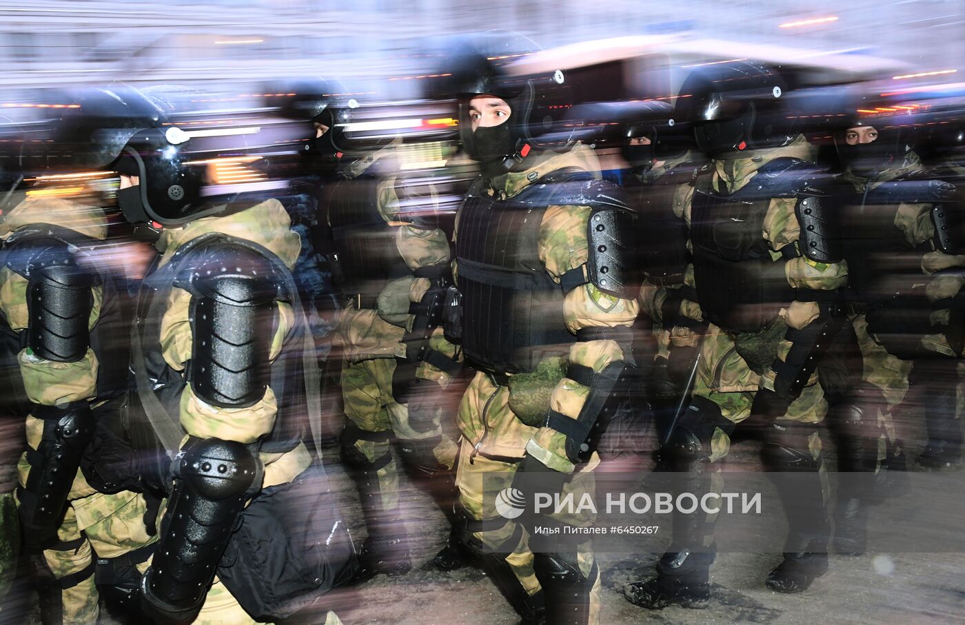 Несанкционированные акции протеста сторонников А. Навального