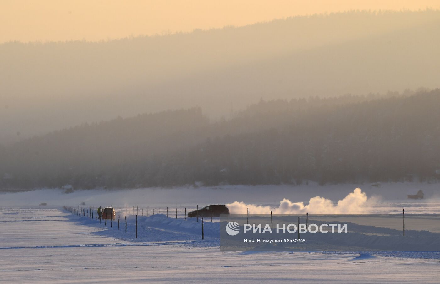 Мороз в Красноярске