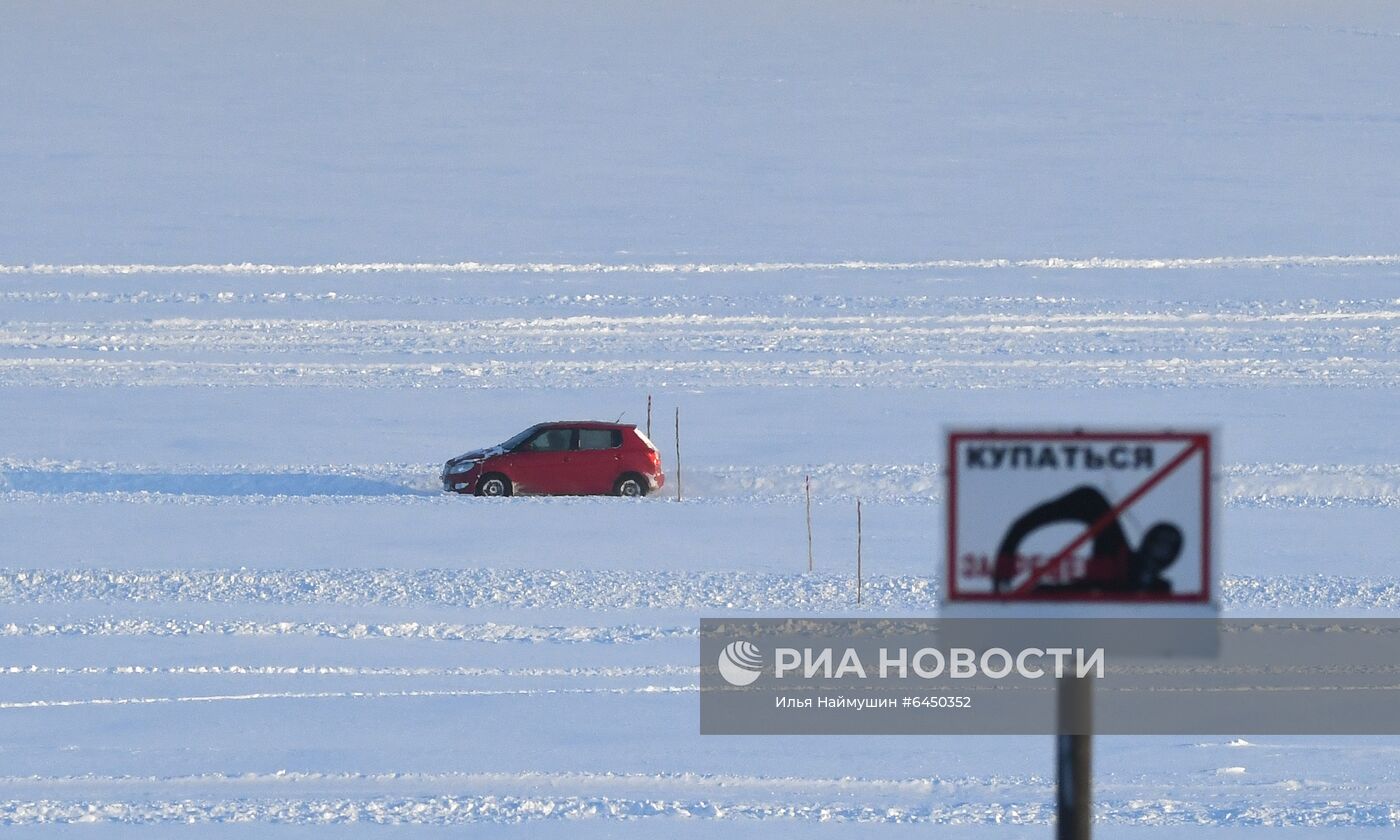 Мороз в Красноярске