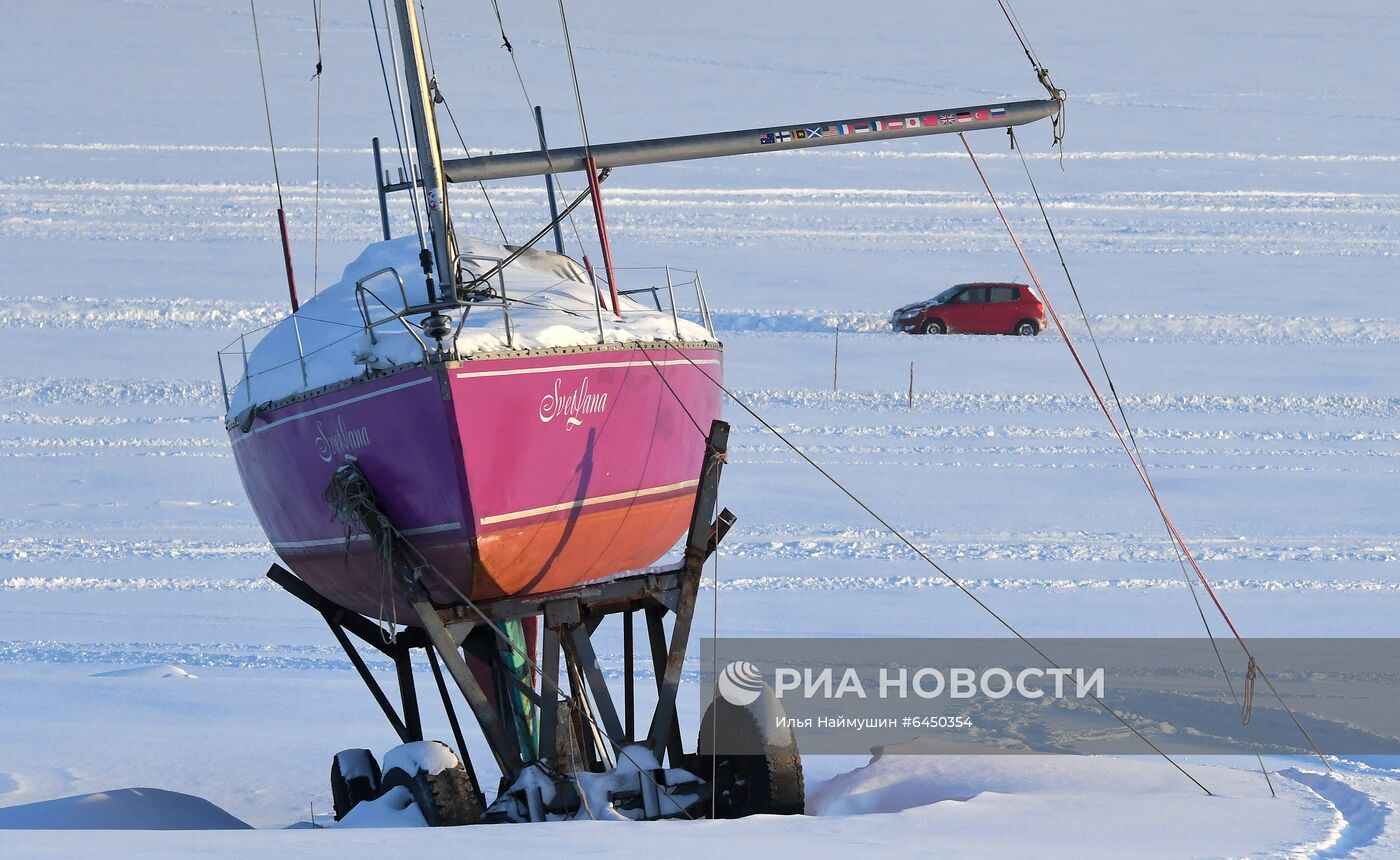 Мороз в Красноярске