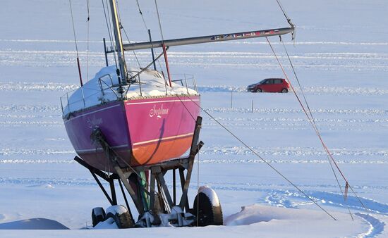 Мороз в Красноярске