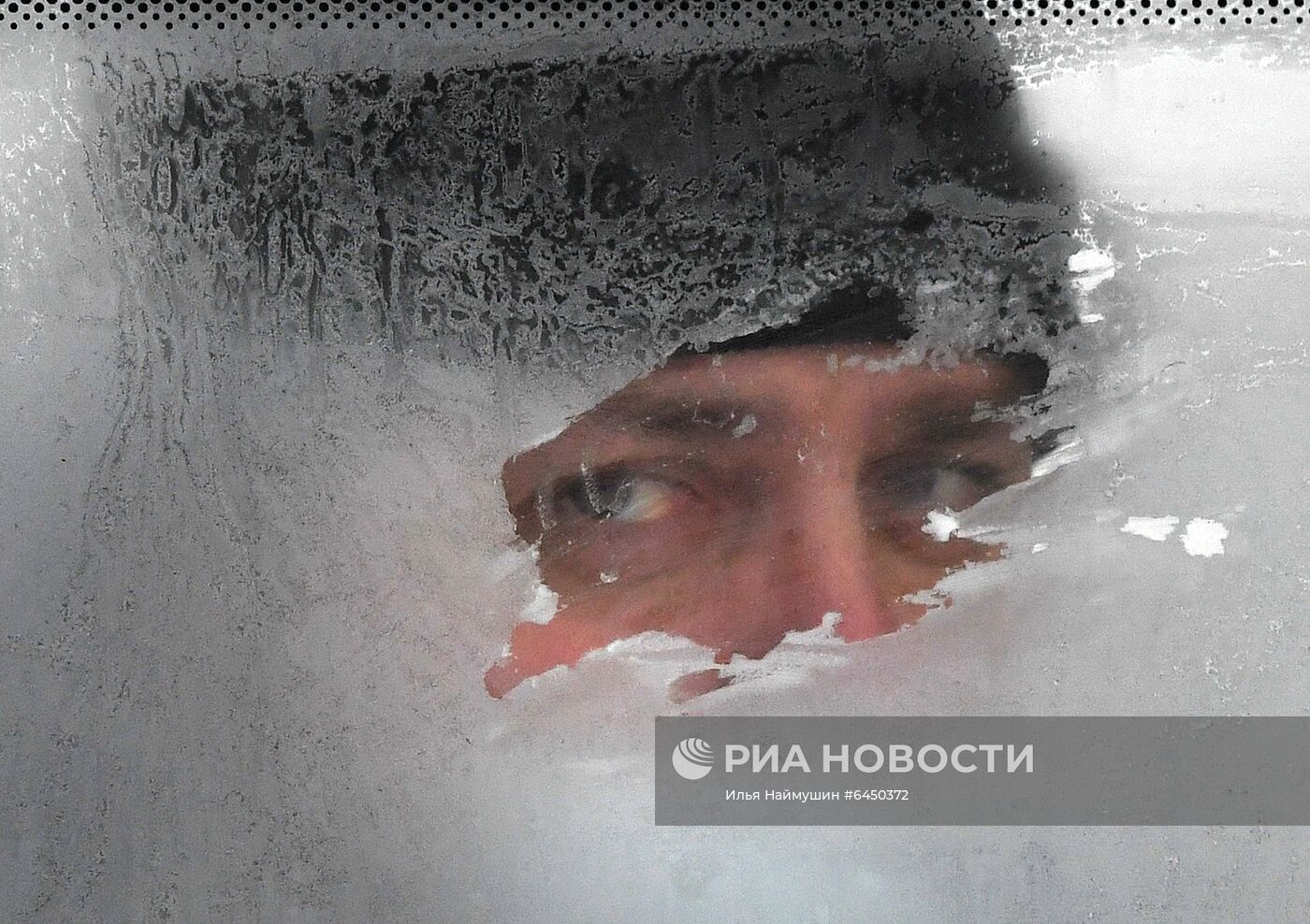 Мороз в Красноярске