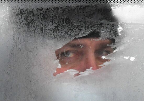 Мороз в Красноярске