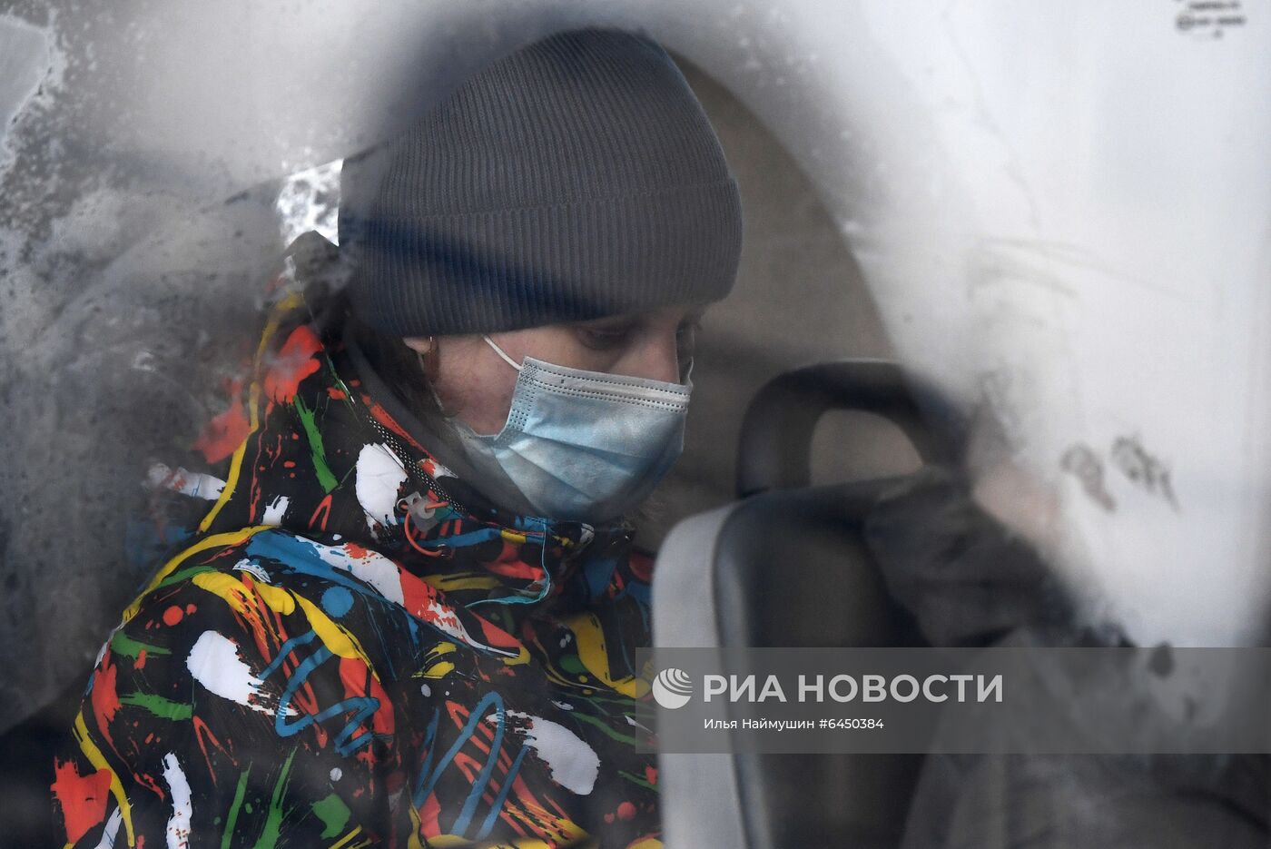 Мороз в Красноярске