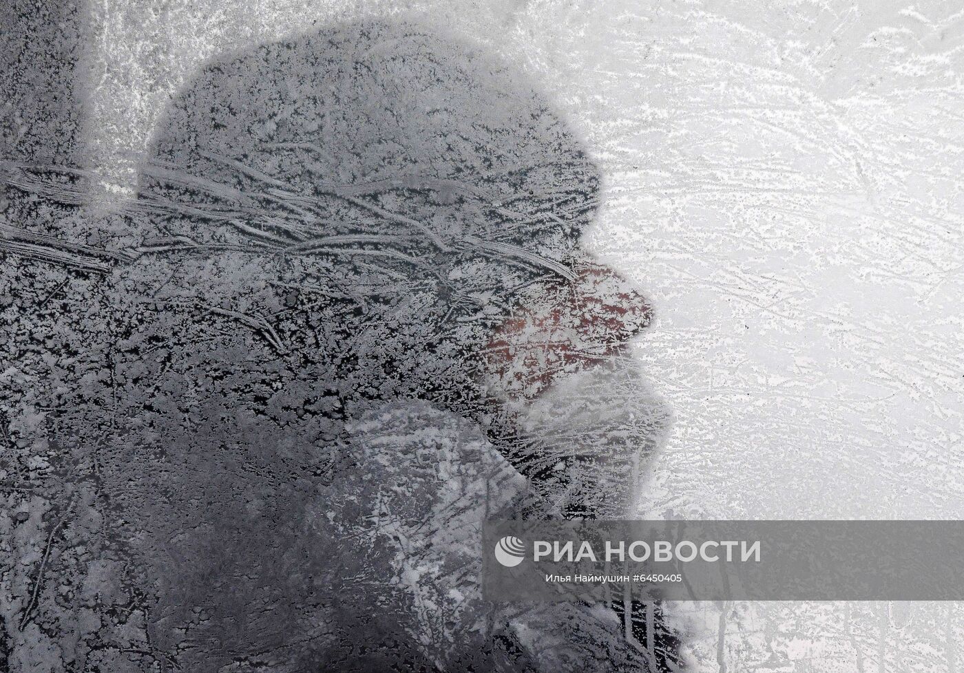 Мороз в Красноярске