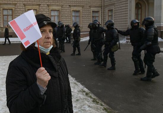 Несанкционированные акции протеста сторонников А. Навального