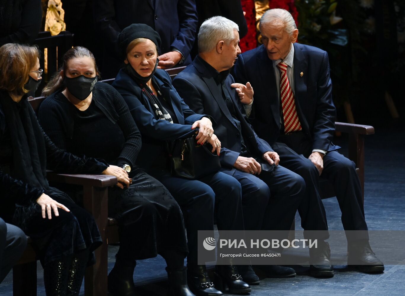 Прощание с народным артистом СССР Василием Лановым