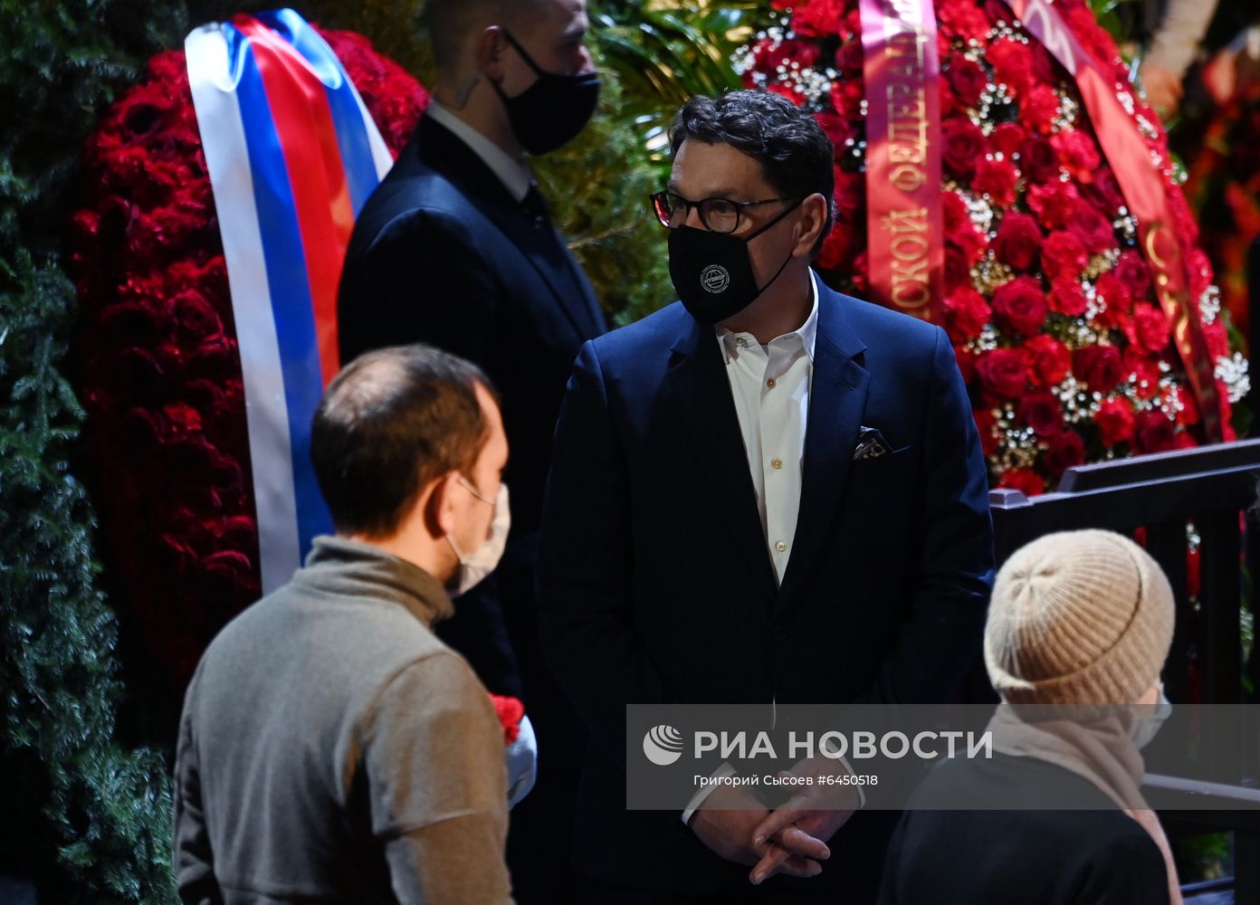 Прощание с народным артистом СССР Василием Лановым
