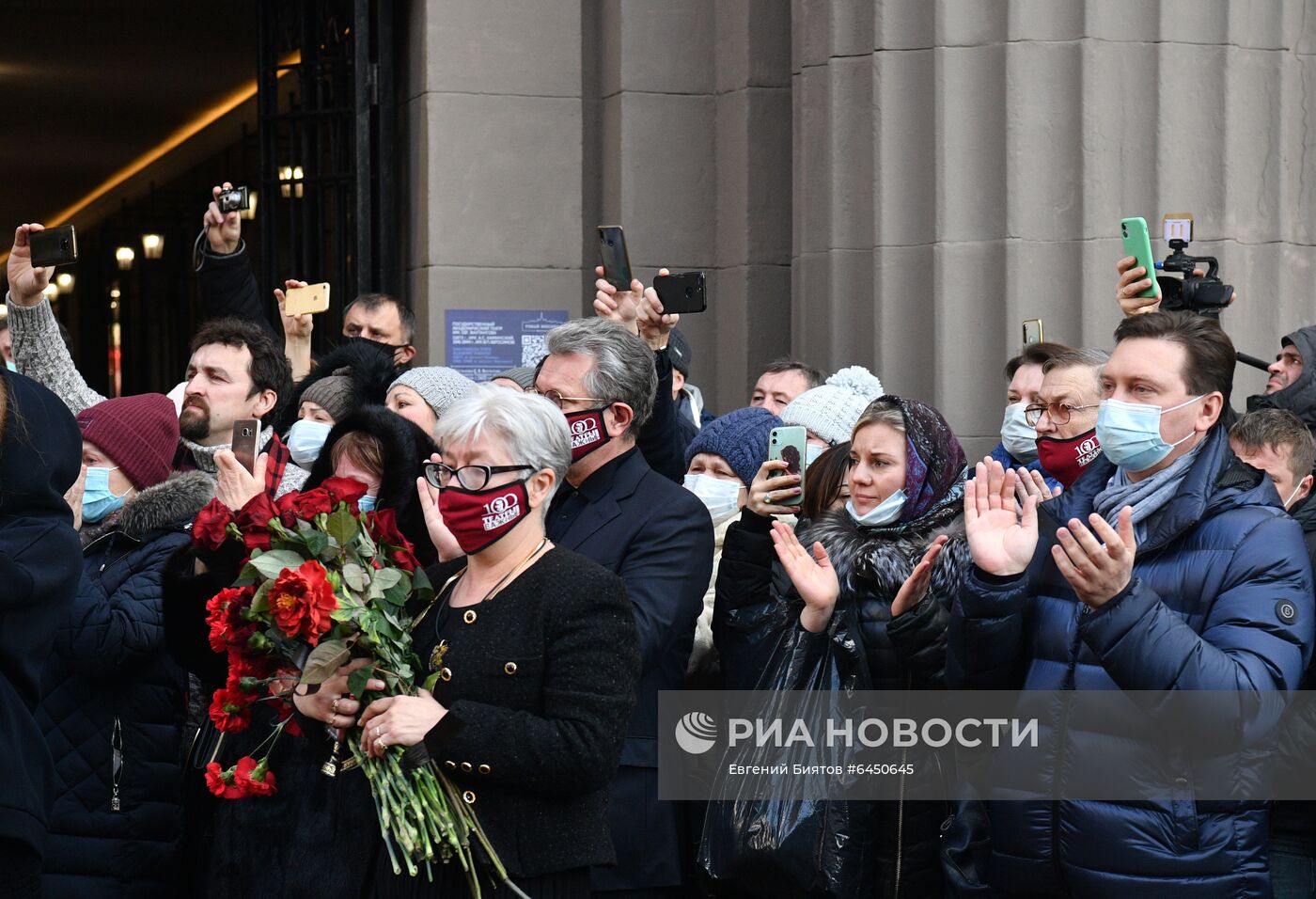 Прощание с народным артистом СССР Василием Лановым