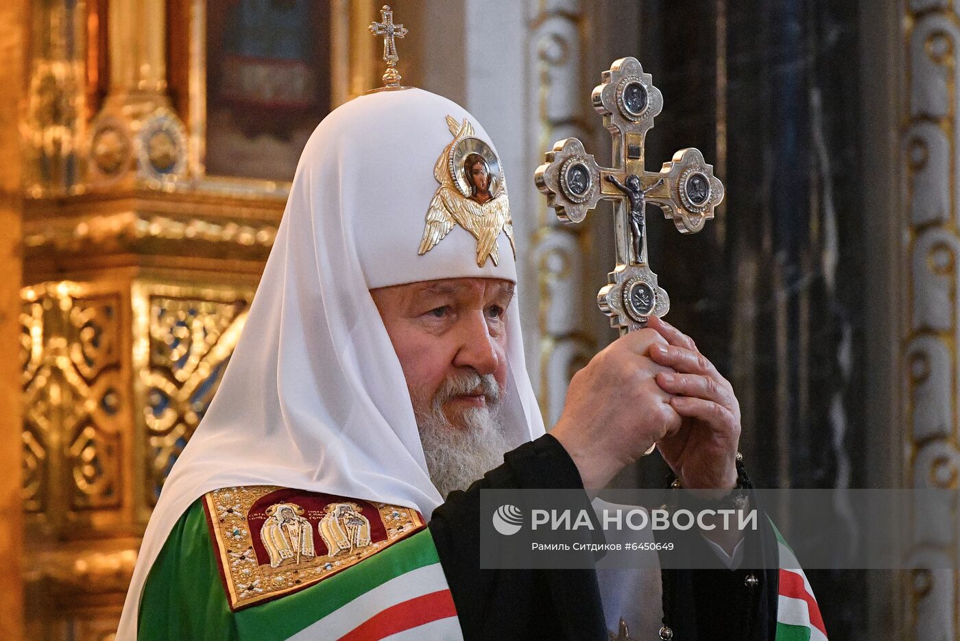 Литургия в годовщину интронизации патриарха Кирилла