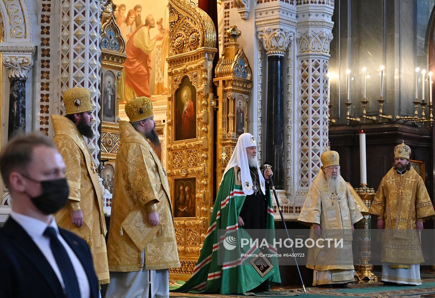 Литургия в годовщину интронизации патриарха Кирилла