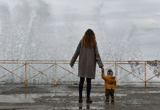 Ялта в феврале
