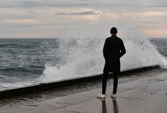 Ялта в феврале