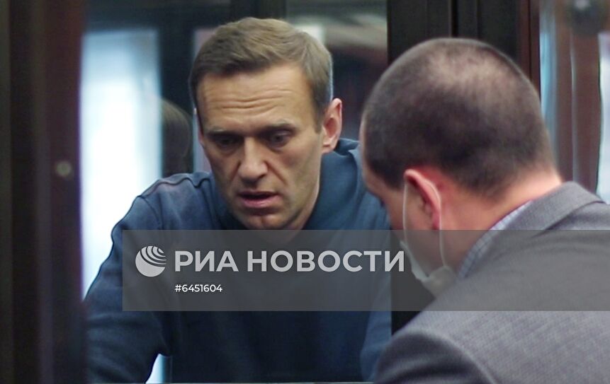 Заседание суда по делу А. Навального