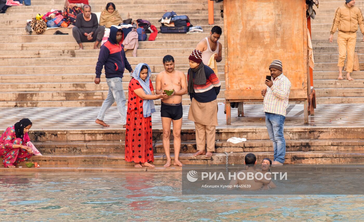 Фестиваль Кумбха Мела в Индии