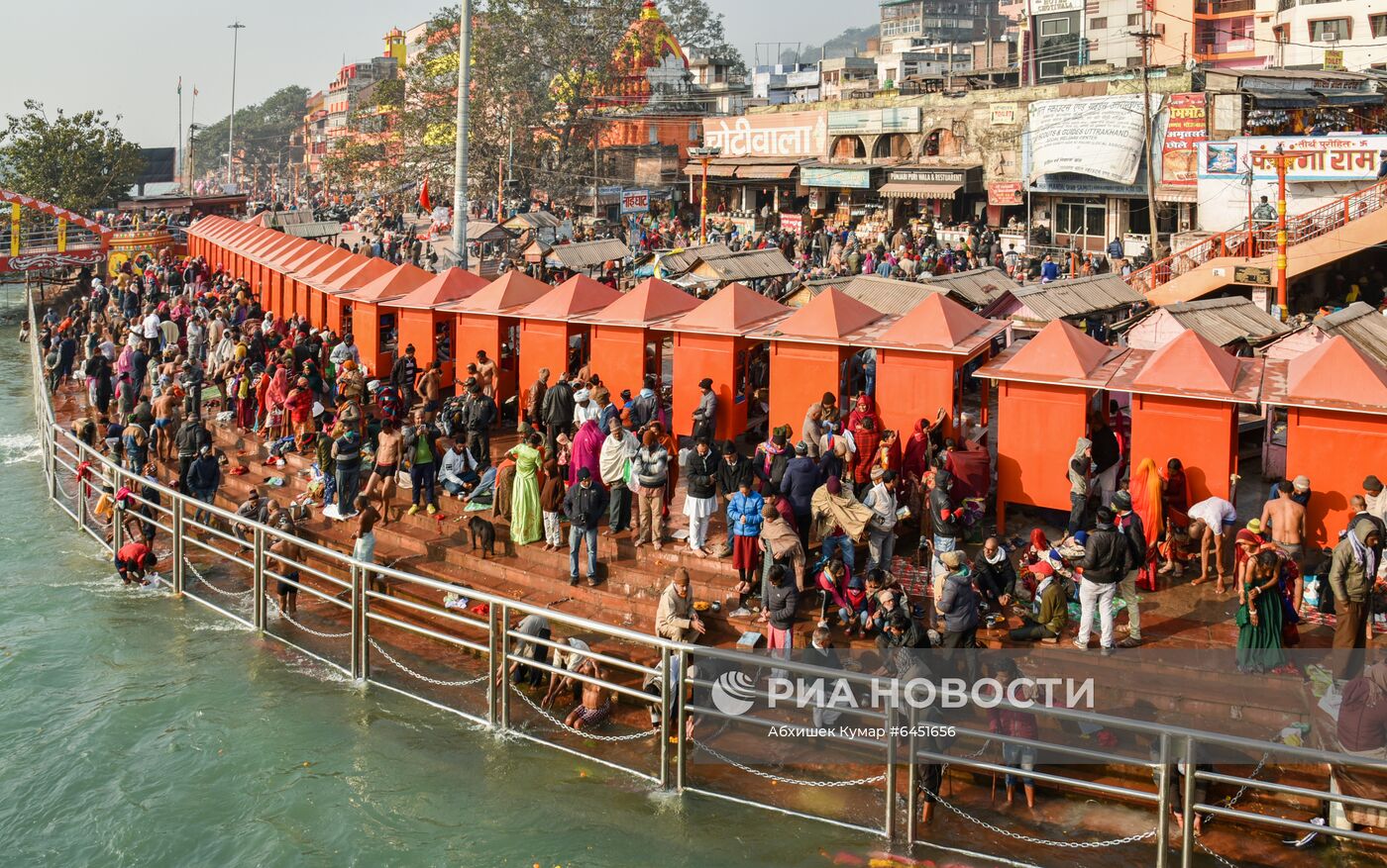 Фестиваль Кумбха Мела в Индии