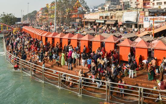 Фестиваль Кумбха Мела в Индии