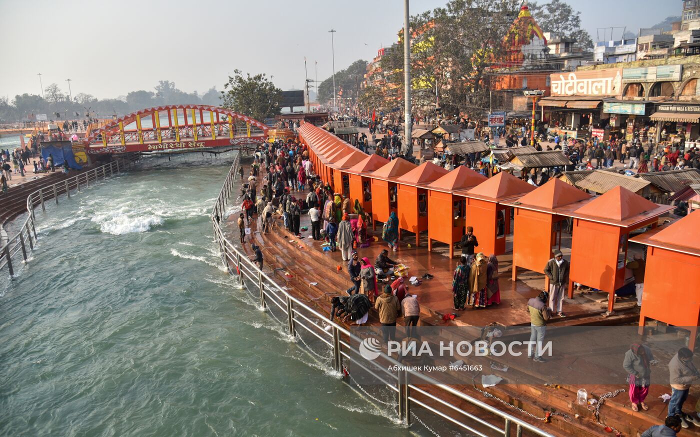 Фестиваль Кумбха Мела в Индии