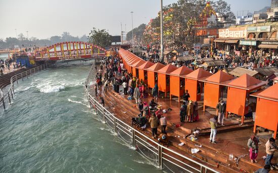 Фестиваль Кумбха Мела в Индии