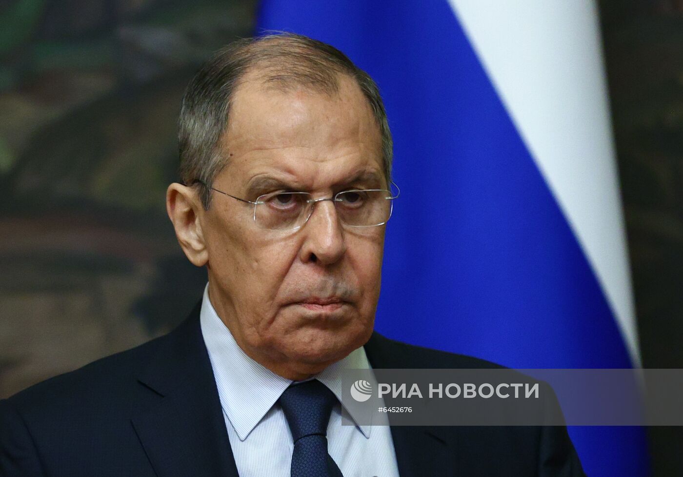 Встреча глав МИД РФ и Иордании С. Лаврова и А. Сафади