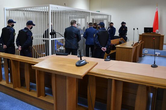 Предварительное заседание по делу Белгазпромбанка в Минске