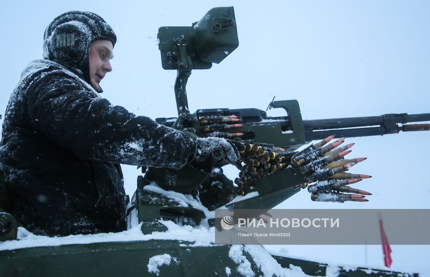 Учение мотострелковой бригады Северного флота в Мурманской области