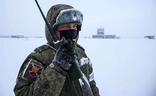 Учение мотострелковой бригады Северного флота в Мурманской области