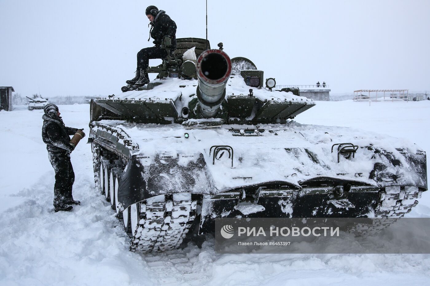 Учение мотострелковой бригады Северного флота в Мурманской области