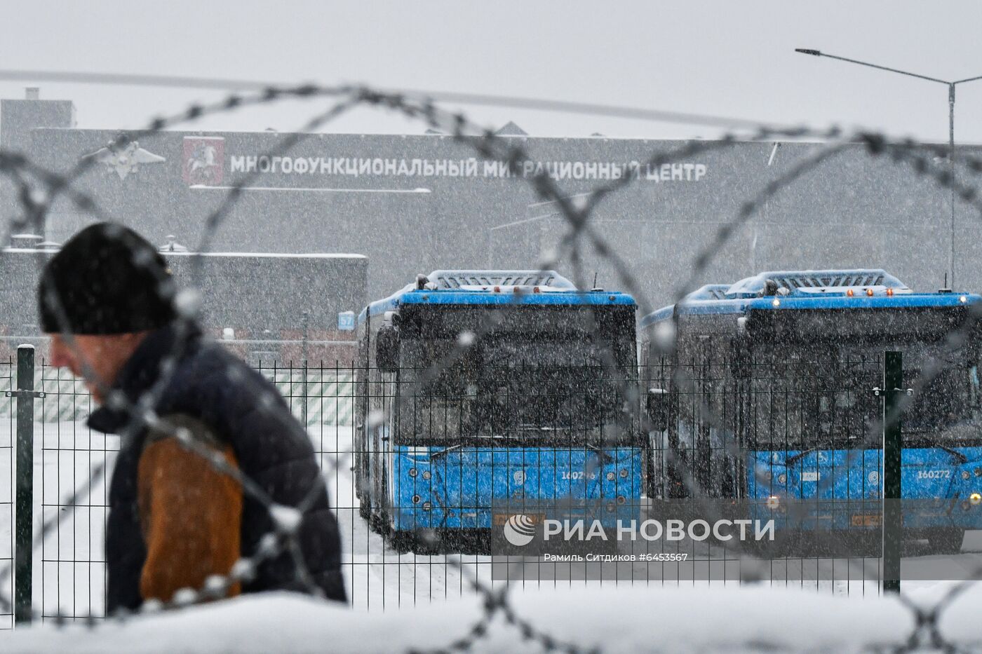 Ситуация у спецприемника в Сахарово