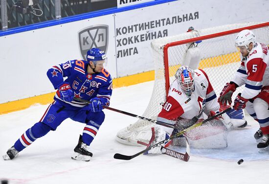 Хоккей. КХЛ. Матч СКА – "Локомотив"