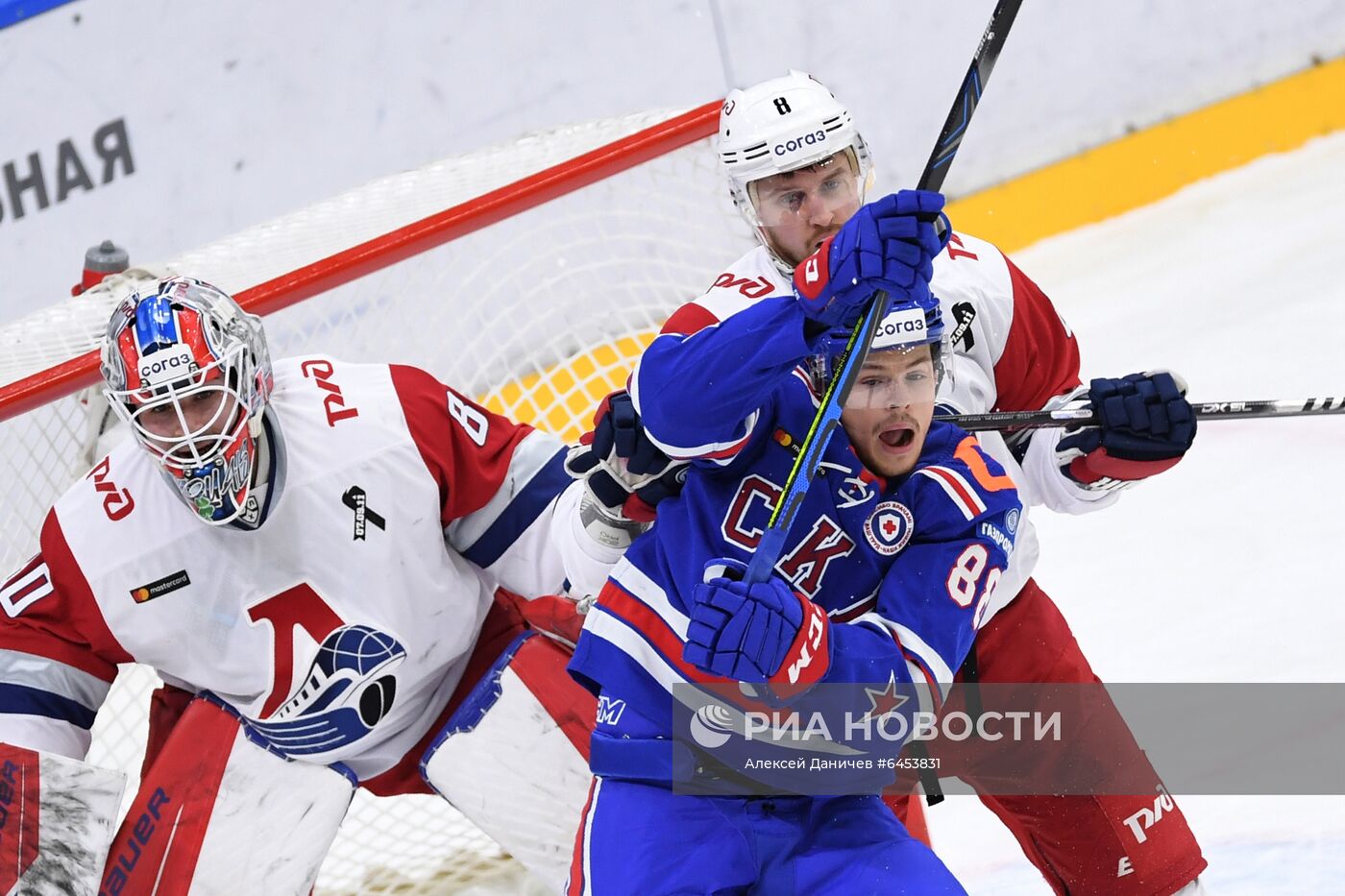 Хоккей. КХЛ. Матч СКА – "Локомотив"