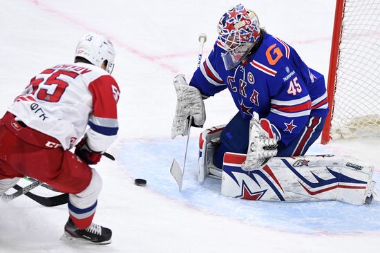 Хоккей. КХЛ. Матч СКА – "Локомотив"