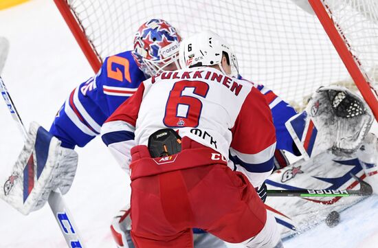 Хоккей. КХЛ. Матч СКА – "Локомотив"