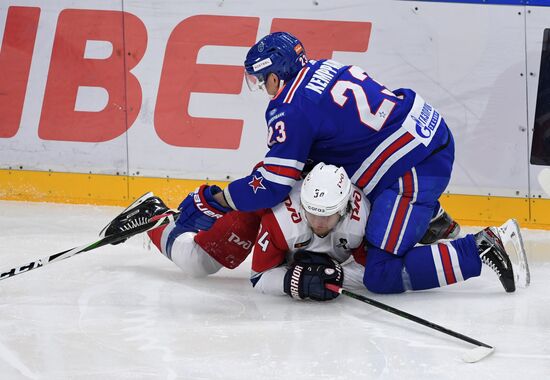 Хоккей. КХЛ. Матч СКА – "Локомотив"