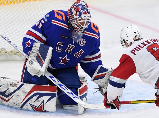 Хоккей. КХЛ. Матч СКА – "Локомотив"