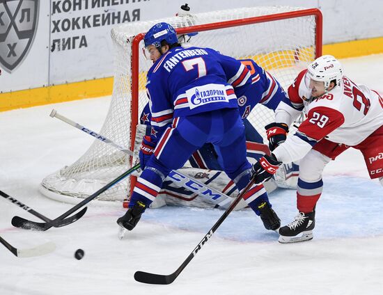 Хоккей. КХЛ. Матч СКА – "Локомотив"