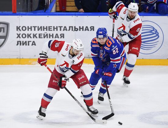 Хоккей. КХЛ. Матч СКА – "Локомотив"
