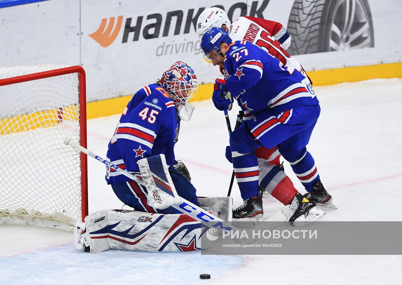 Хоккей. КХЛ. Матч СКА – "Локомотив"