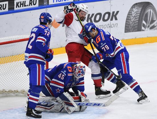 Хоккей. КХЛ. Матч СКА – "Локомотив"