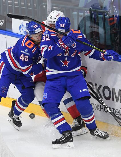 Хоккей. КХЛ. Матч СКА – "Локомотив"