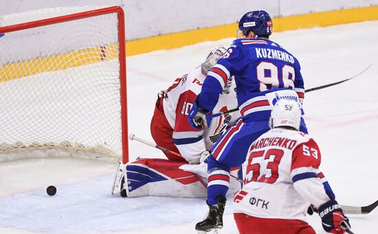 Хоккей. КХЛ. Матч СКА – "Локомотив"