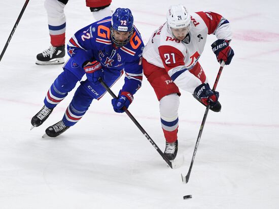 Хоккей. КХЛ. Матч СКА – "Локомотив"