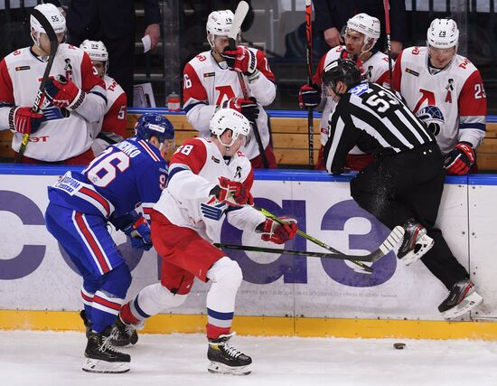 Хоккей. КХЛ. Матч СКА – "Локомотив"