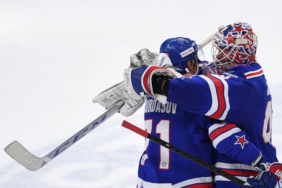 Хоккей. КХЛ. Матч СКА – "Локомотив"