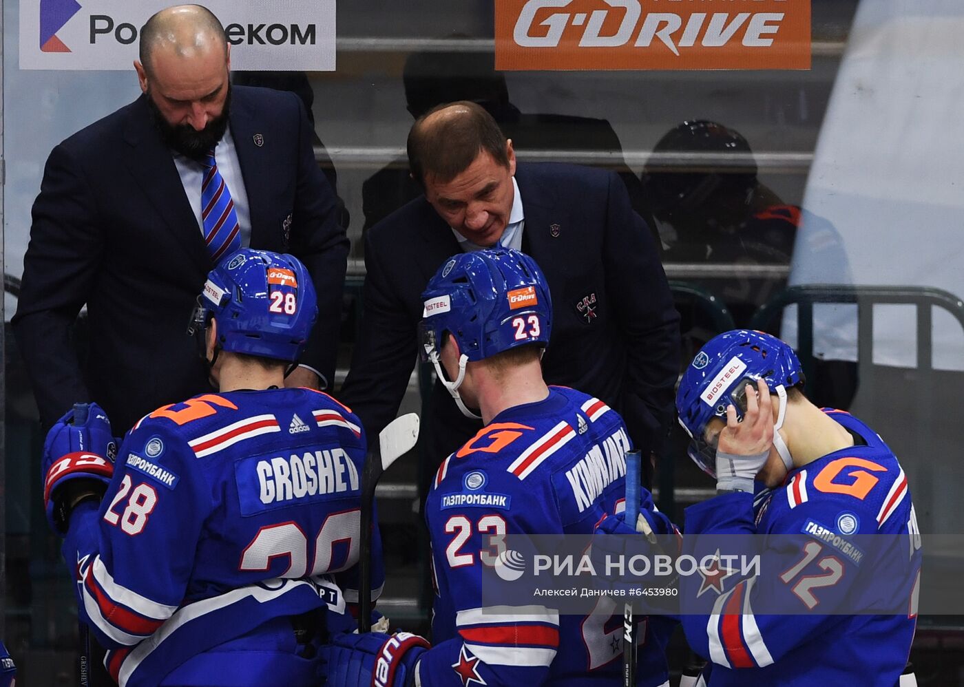 Хоккей. КХЛ. Матч СКА – "Локомотив"