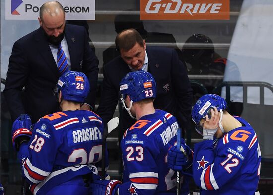 Хоккей. КХЛ. Матч СКА – "Локомотив"