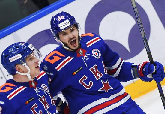 Хоккей. КХЛ. Матч СКА – "Локомотив"