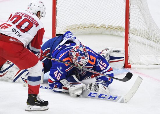 Хоккей. КХЛ. Матч СКА – "Локомотив"