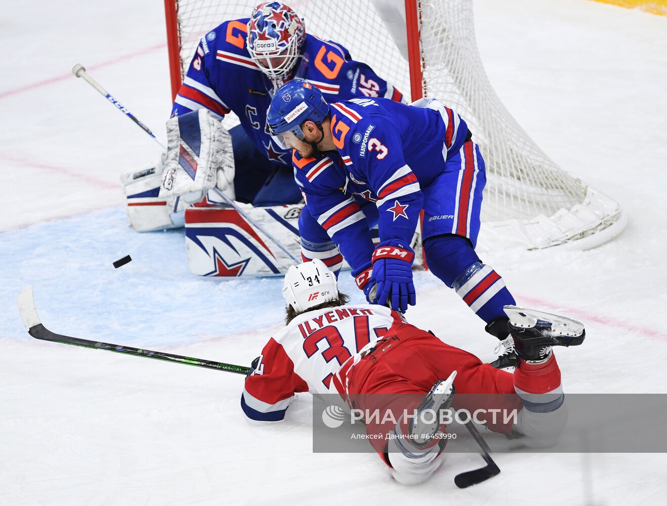 Хоккей. КХЛ. Матч СКА – "Локомотив"